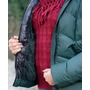 Kép 7/7 - Rövid steppelt zöld kabát (M-XXXL)