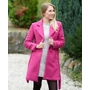 Kép 4/5 - Plüss pink szövetkabát (S-XL)