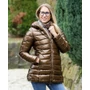 Kép 2/8 - Kifordítható barna kabát (S-XXL)