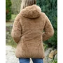 Kép 7/8 - Kifordítható barna kabát (S-XXL)