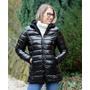 Kép 1/7 - Kifordítható fekete kabát (S-XXL)