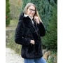 Kép 5/7 - Kifordítható fekete kabát (S-XXL)