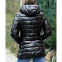 Kép 2/7 - Kifordítható fekete kabát (S-XXL)