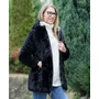 Kép 7/7 - Kifordítható fekete kabát (S-XXL)