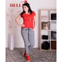 Kép 2/2 - Love feliratú piros póló (S/M-L/XL)