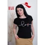 Kép 1/3 - Love feliratú fekete póló (S/M-L/XL)