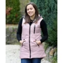 Kép 4/6 - Hosszú steppelt rózsaszín mellény (M-XXXL)