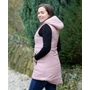 Kép 5/6 - Hosszú steppelt rózsaszín mellény (M-XXXL)